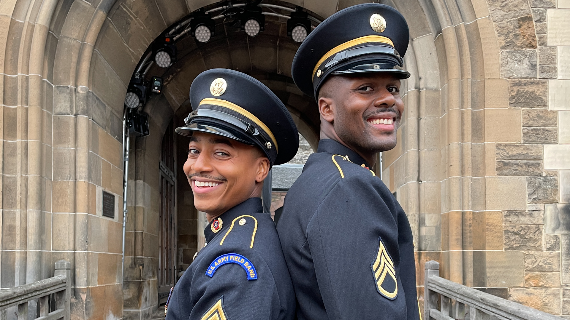 The United States military's first ever official rap artists set to go